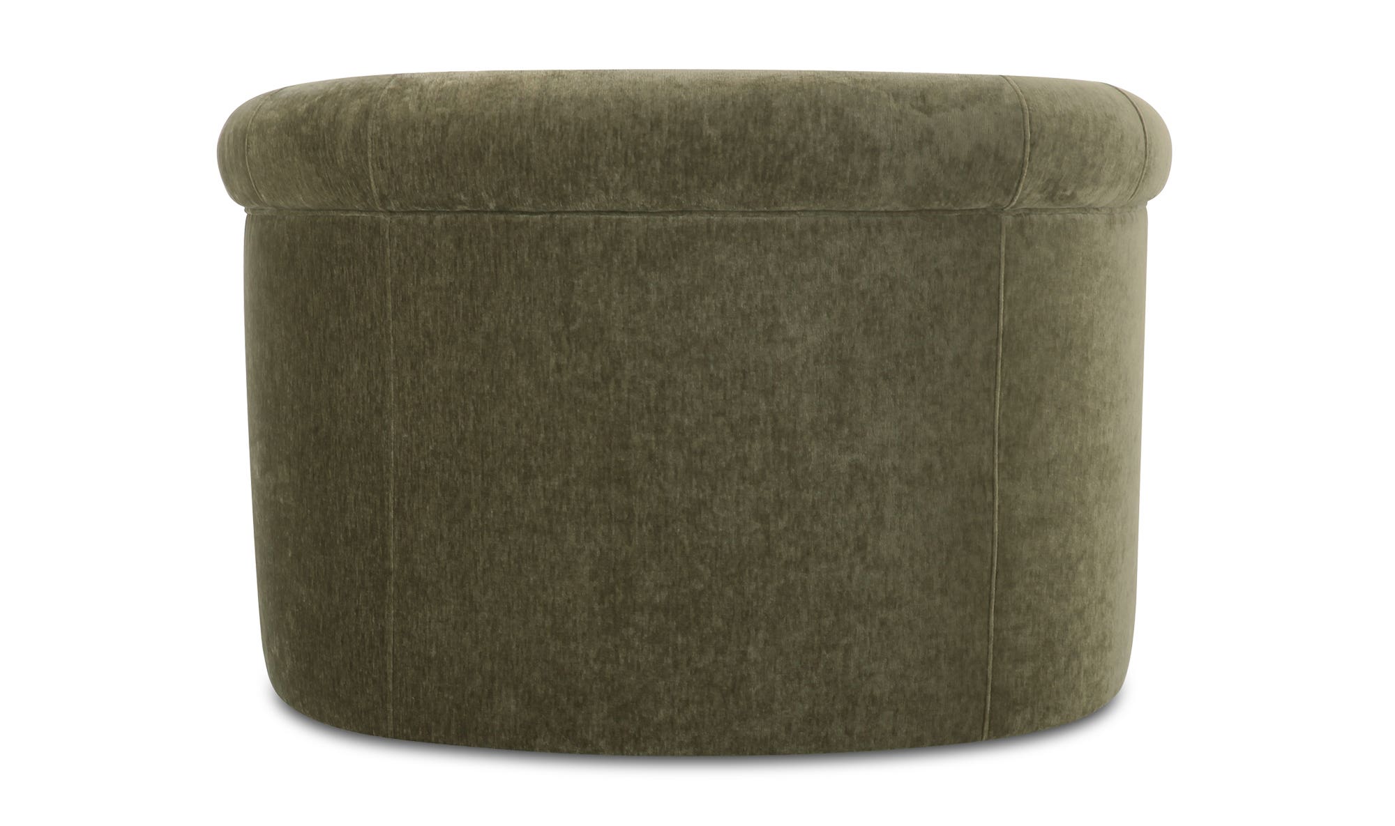 Moe's Thora Contemporary Lounge Chair - Dark Green