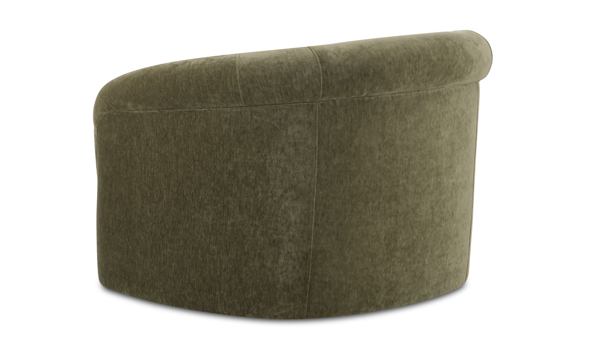 Moe's Thora Contemporary Lounge Chair - Dark Green