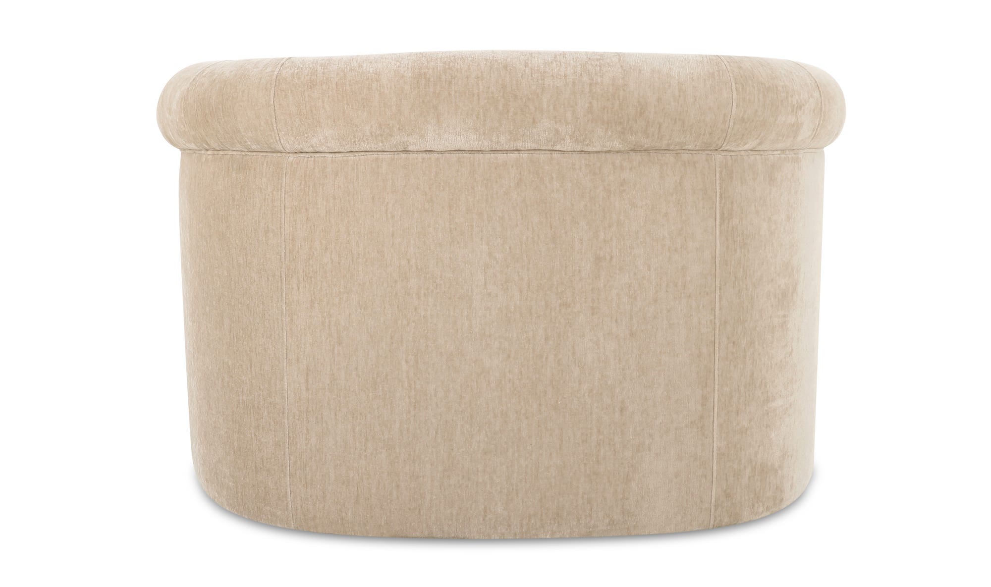 Moe's Thora Contemporary Lounge Chair - Beige