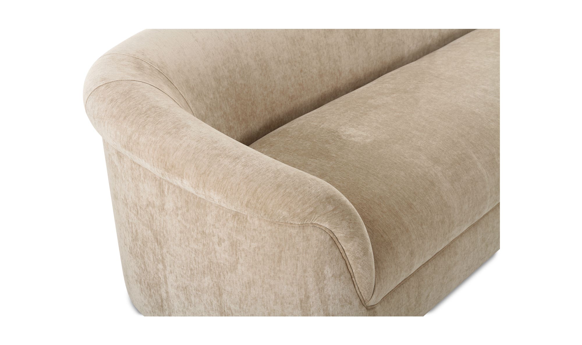 Moe's Thora Contemporary Sofa - Beige