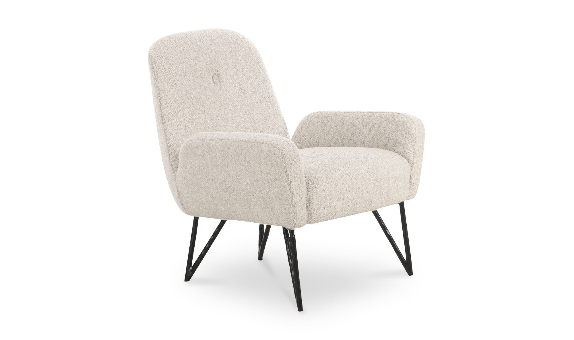 Moe's™ Sienna Contemporary Accent Chair - Oat