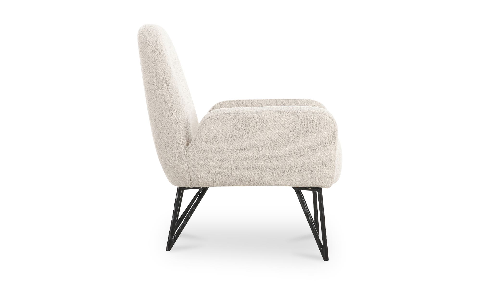 Moe's™ Sienna Contemporary Accent Chair - Oat