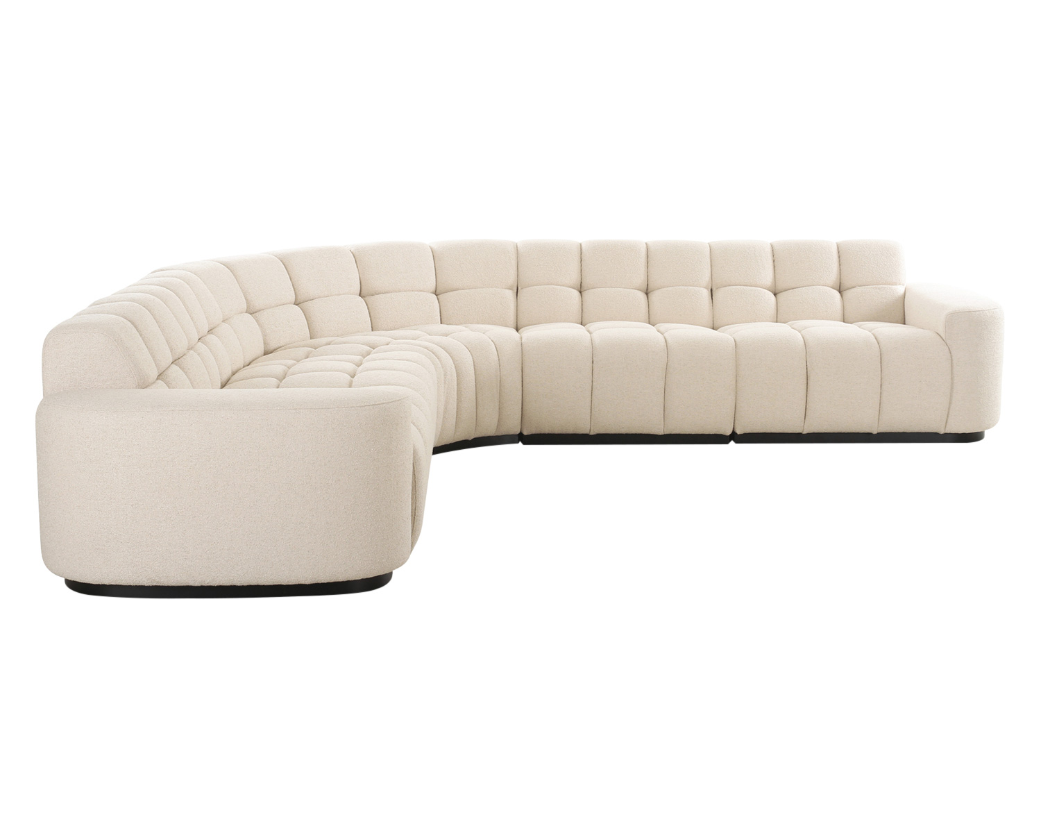 Moe's Roman Contemporary Sectional - Oat