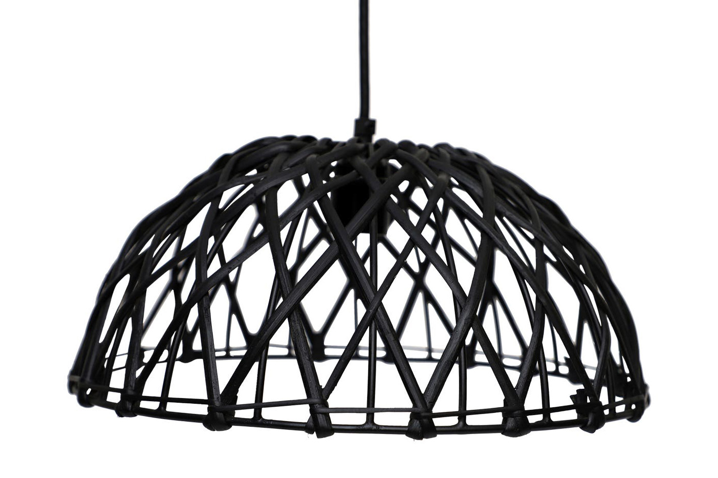 Moe's - Umbrella Pendant Lamp in Black