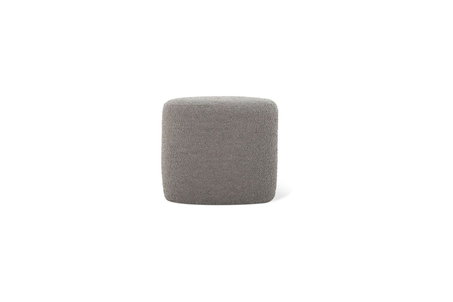 Moe's Ling Modern Small Ottoman - Charcoal