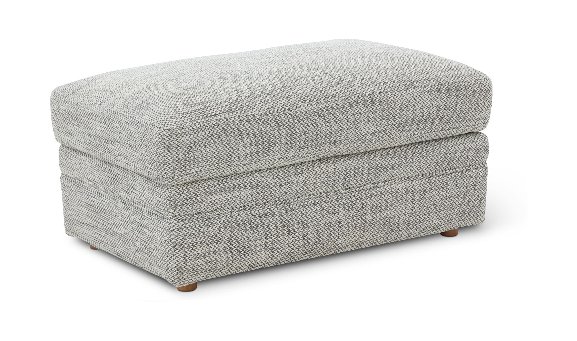 Moe's Malin Modern Ottoman with Storage - Light Gray