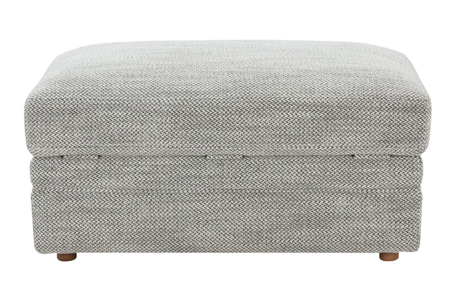 Moe's Malin Modern Ottoman with Storage - Light Gray