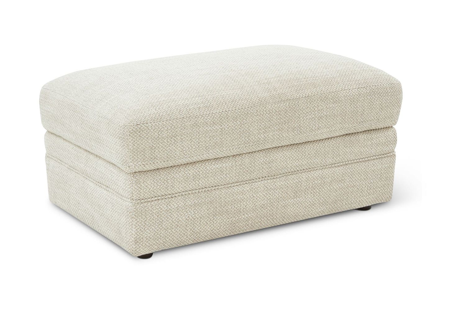 Moe's Malin Modern Ottoman with Storage - Beige