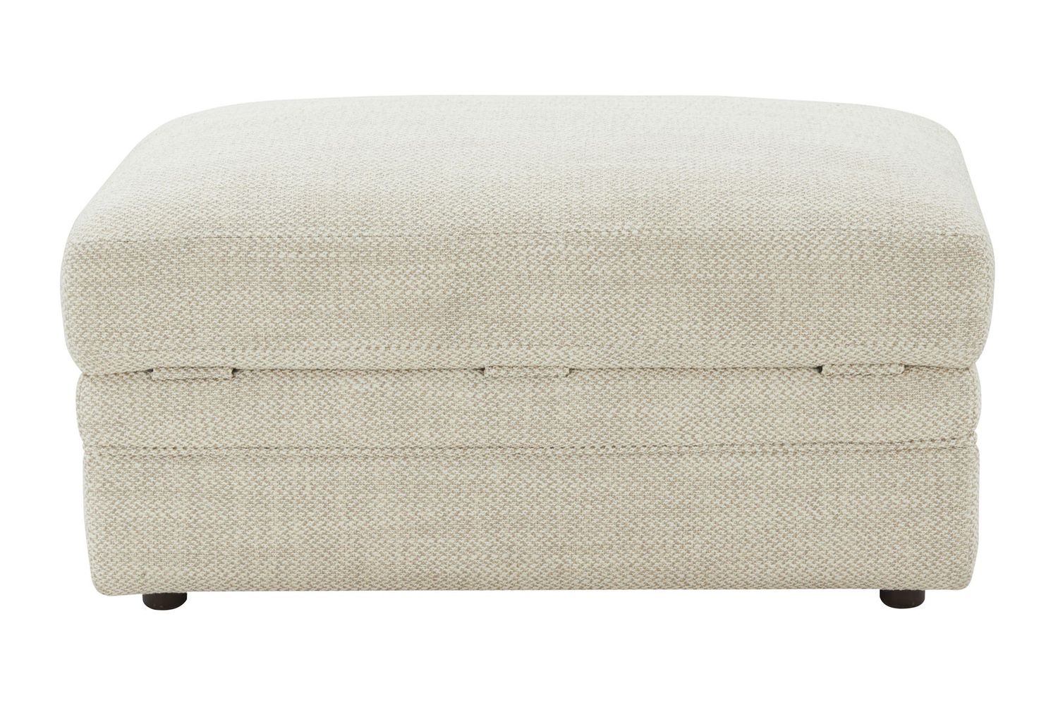 Moe's Malin Modern Ottoman with Storage - Beige