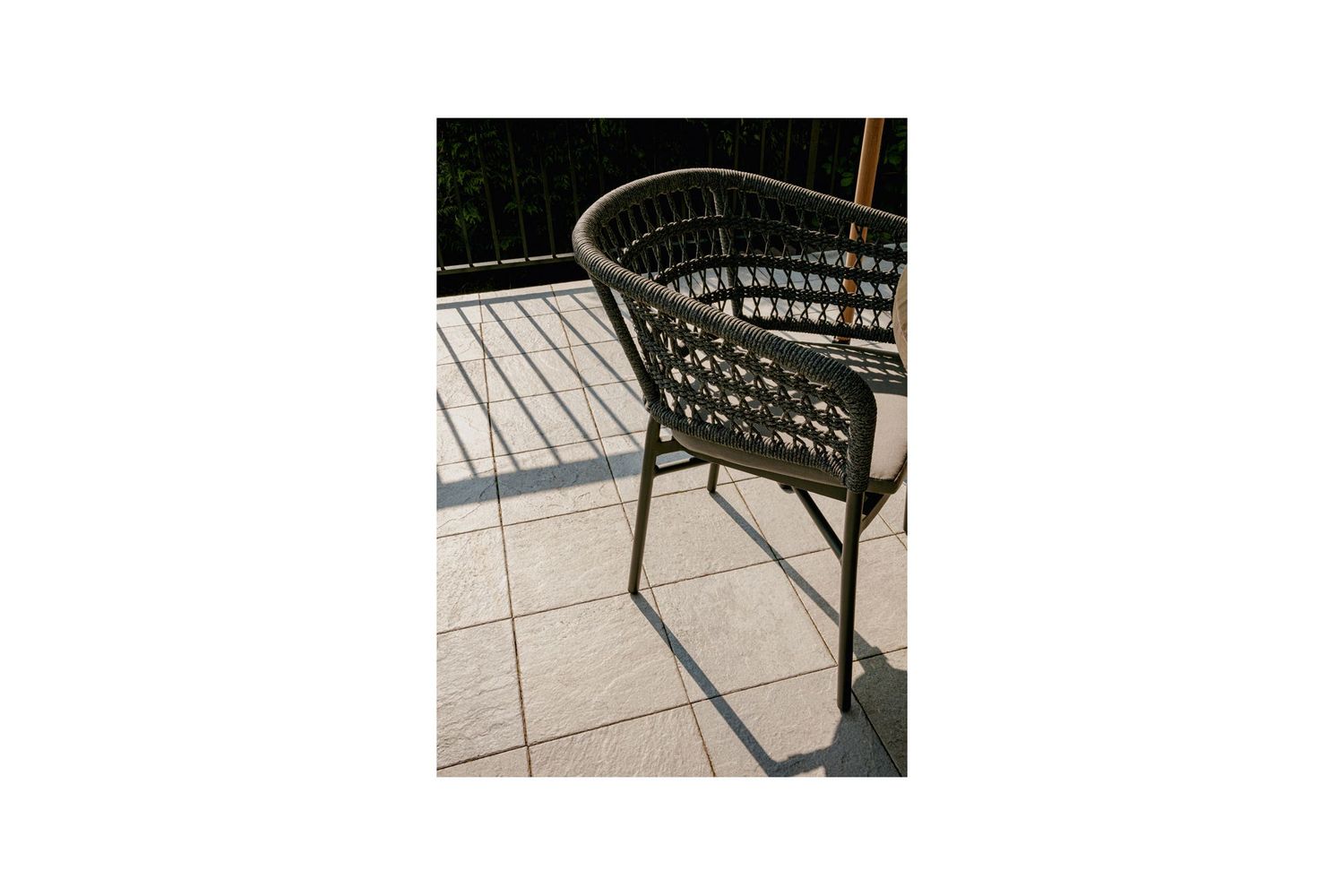 Moe's - Tori Modern Outdoor Dining Chair Set of 2 in Granite