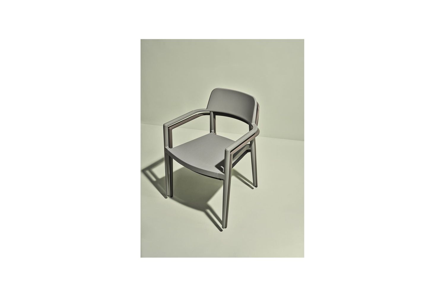 Moe's Ione Modern Outdoor Dining Chair Set of 2 - Gray