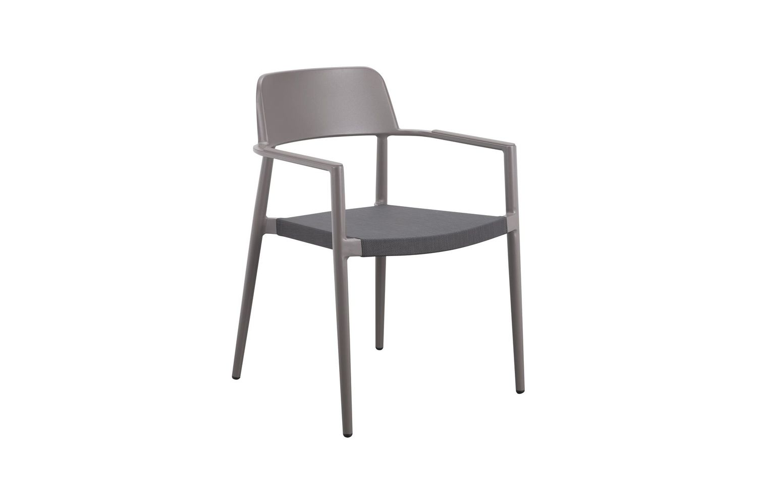 Moe's Ione Modern Outdoor Dining Chair Set of 2 - Gray