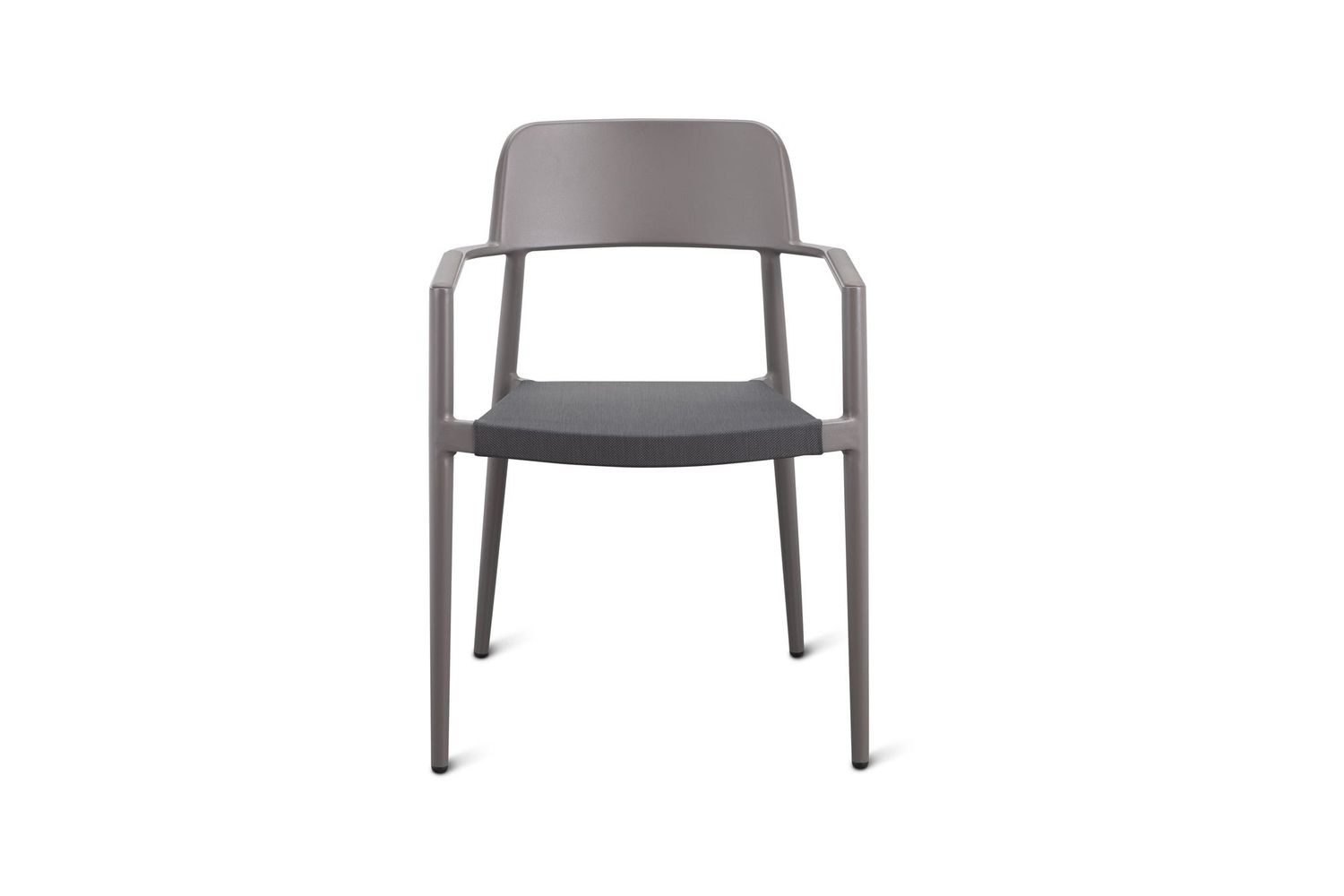 Moe's Ione Modern Outdoor Dining Chair Set of 2 - Gray