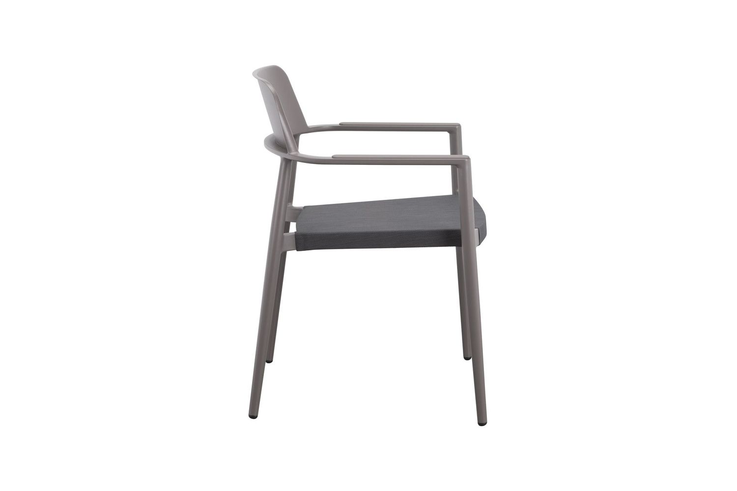 Moe's Ione Modern Outdoor Dining Chair Set of 2 - Gray