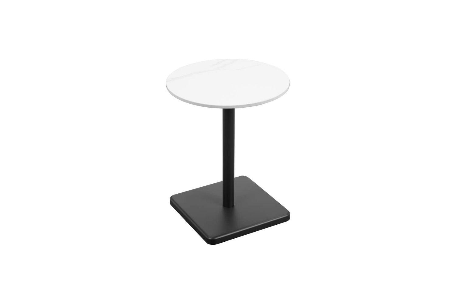 Moe's - Lyra Modern Outdoor Side Table in White Marble