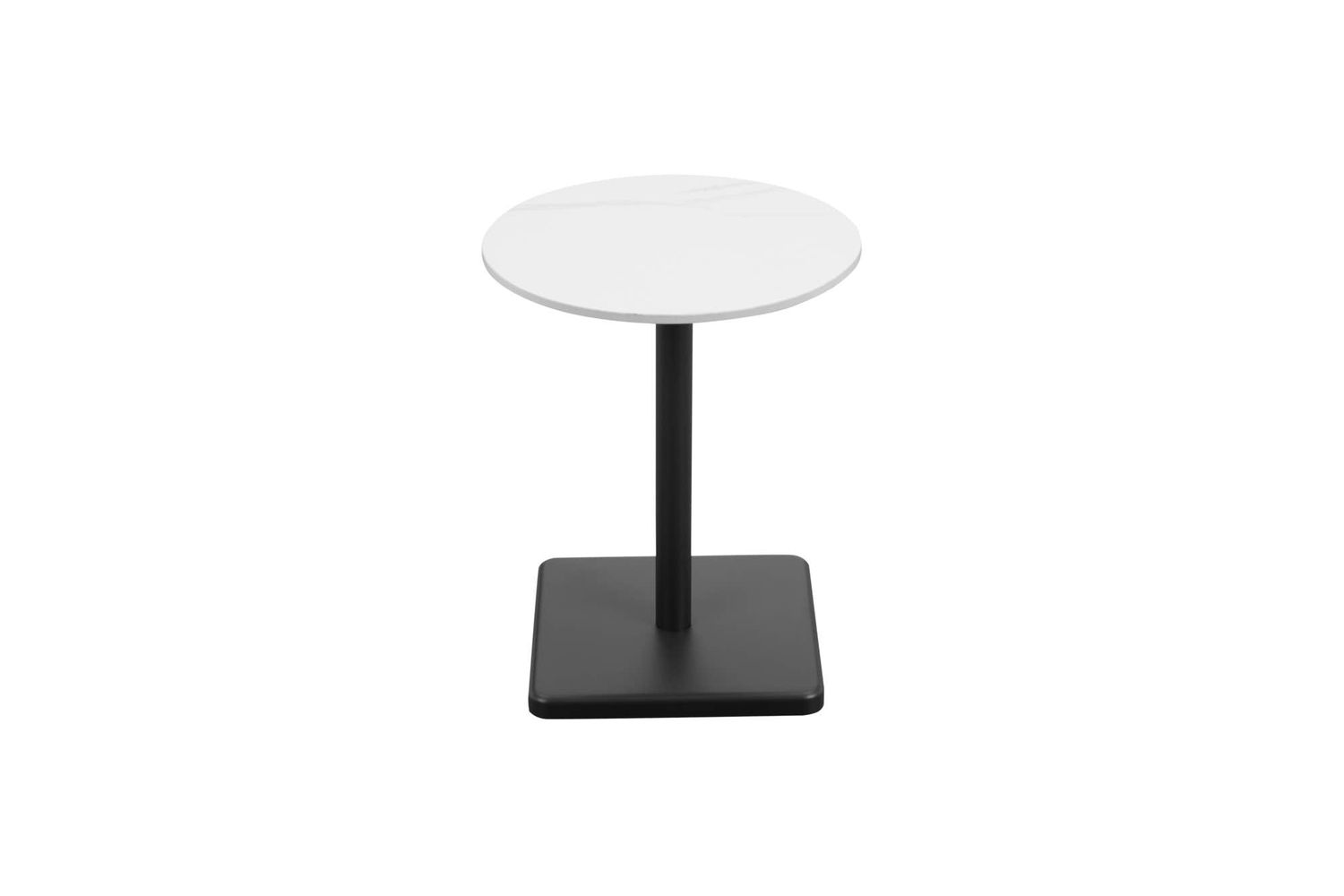 Moe's - Lyra Modern Outdoor Side Table in White Marble