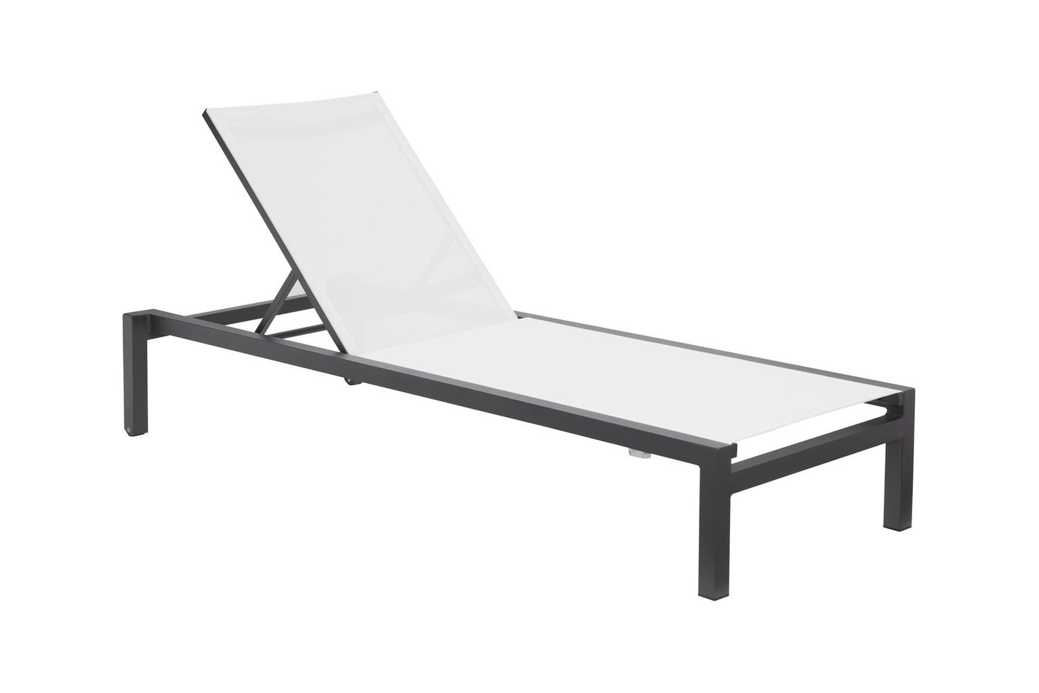 Moe's Pascoe Modern Outdoor Lounge Chair Set of 2 - White