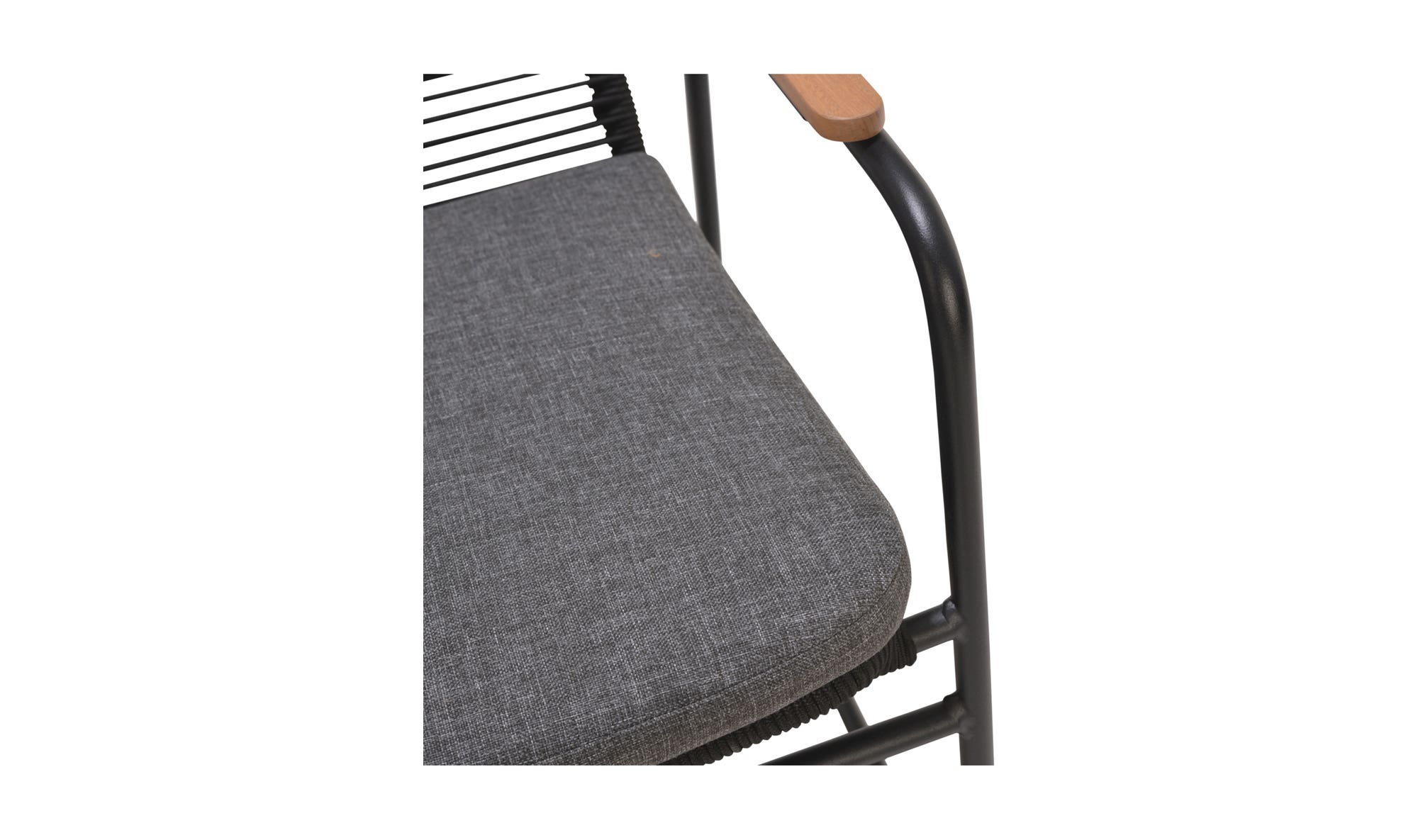 Moe's - Aether Modern Dining Chair Set of 2 in Charcoal Gray