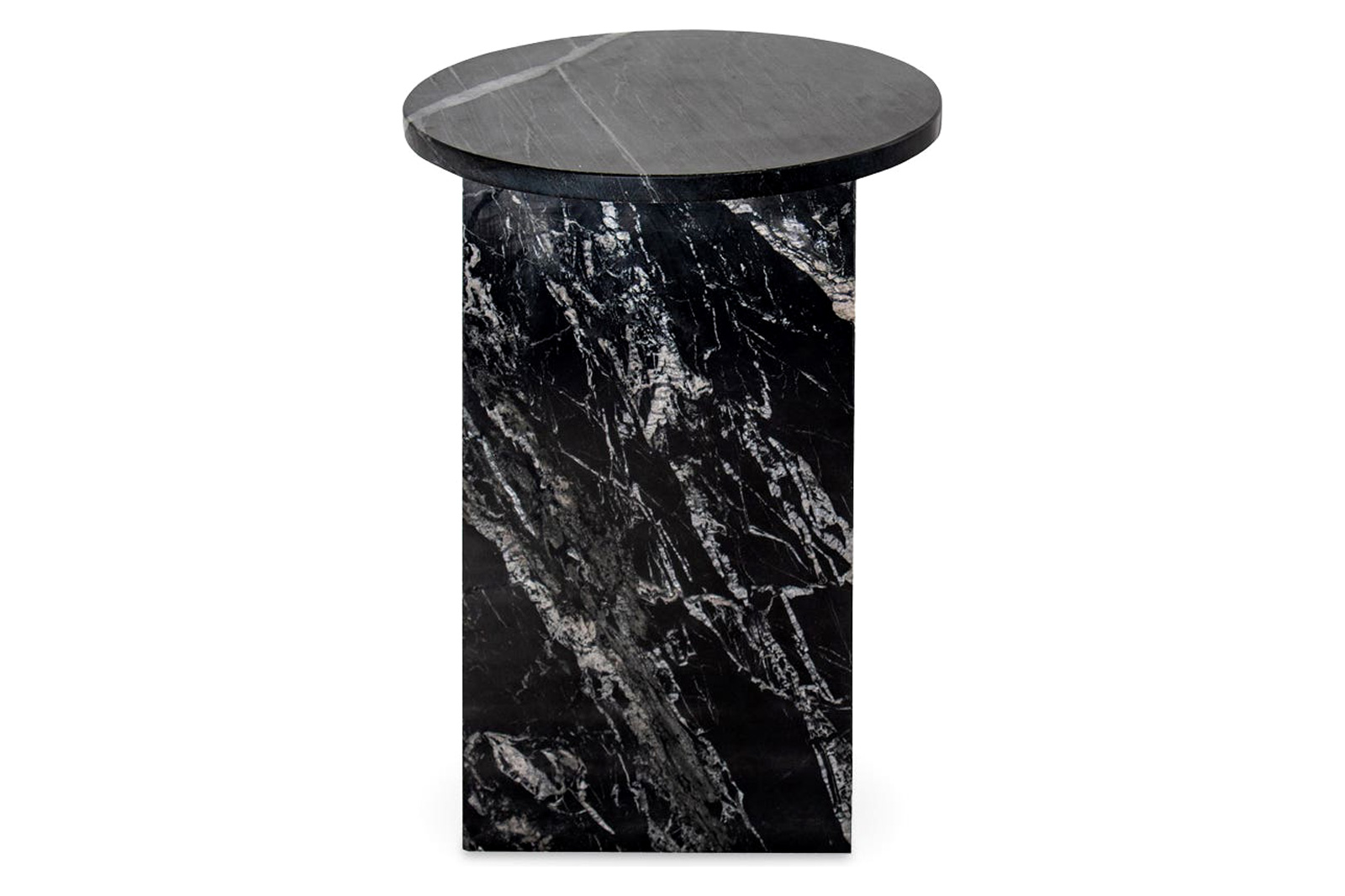 Moe's Grace Accent Table - Black Marble