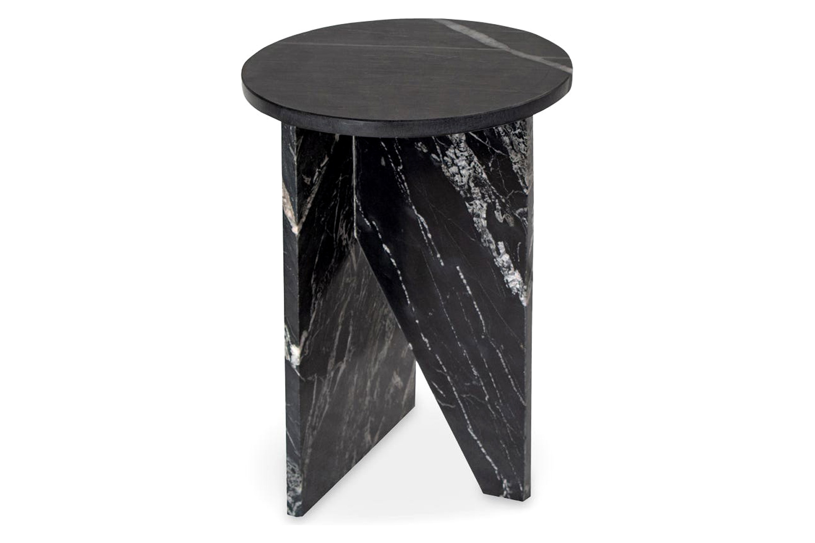 Moe's Grace Accent Table - Black Marble