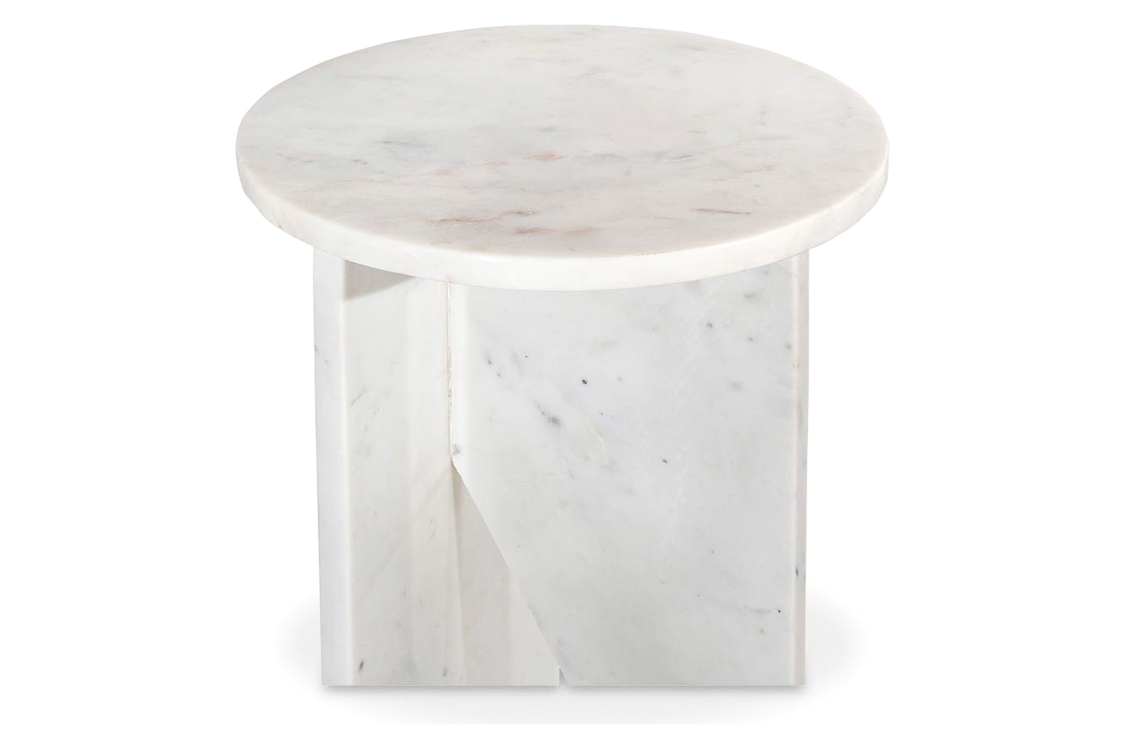 Moe's Grace Accent Table - White