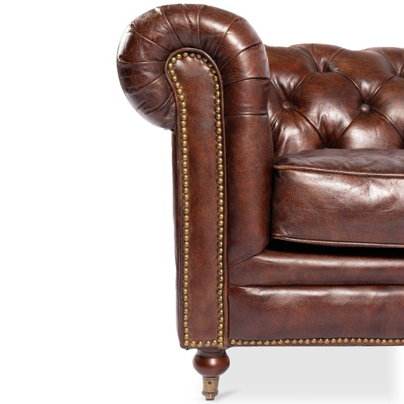 Moe's Birmingham Sofa - Dark Brown