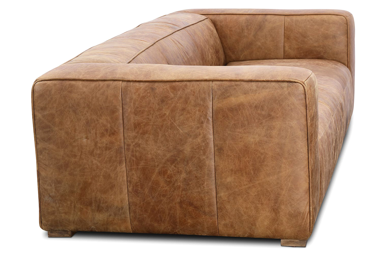 Moe's Bolton Sofa - Cappuccino