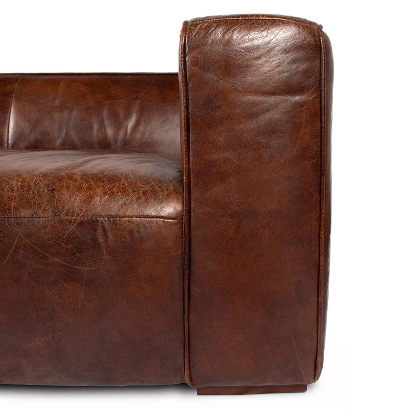 Moe's Bolton Sofa - Dark Brown