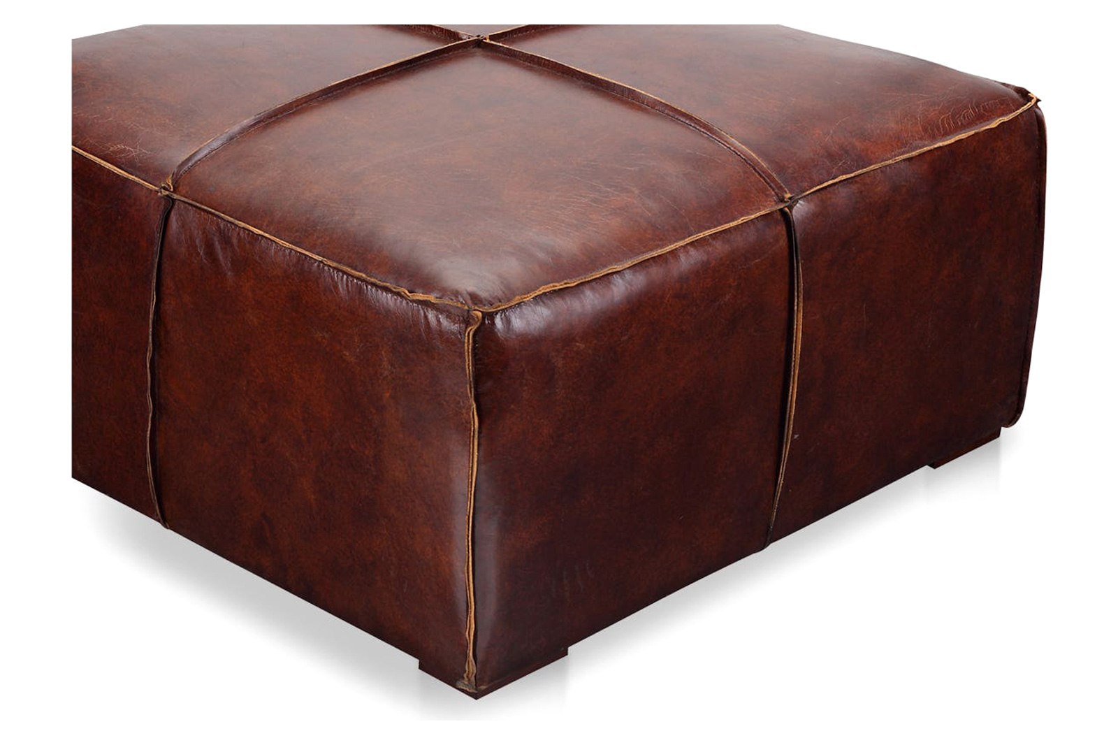 Moe's™ Kapa Ottoman - Brown