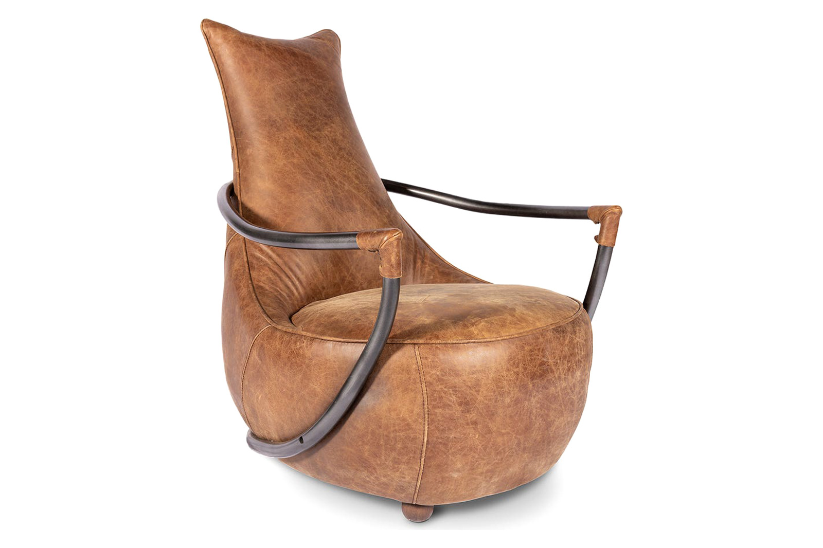 Moe's Carlisle Club Chair - Brown