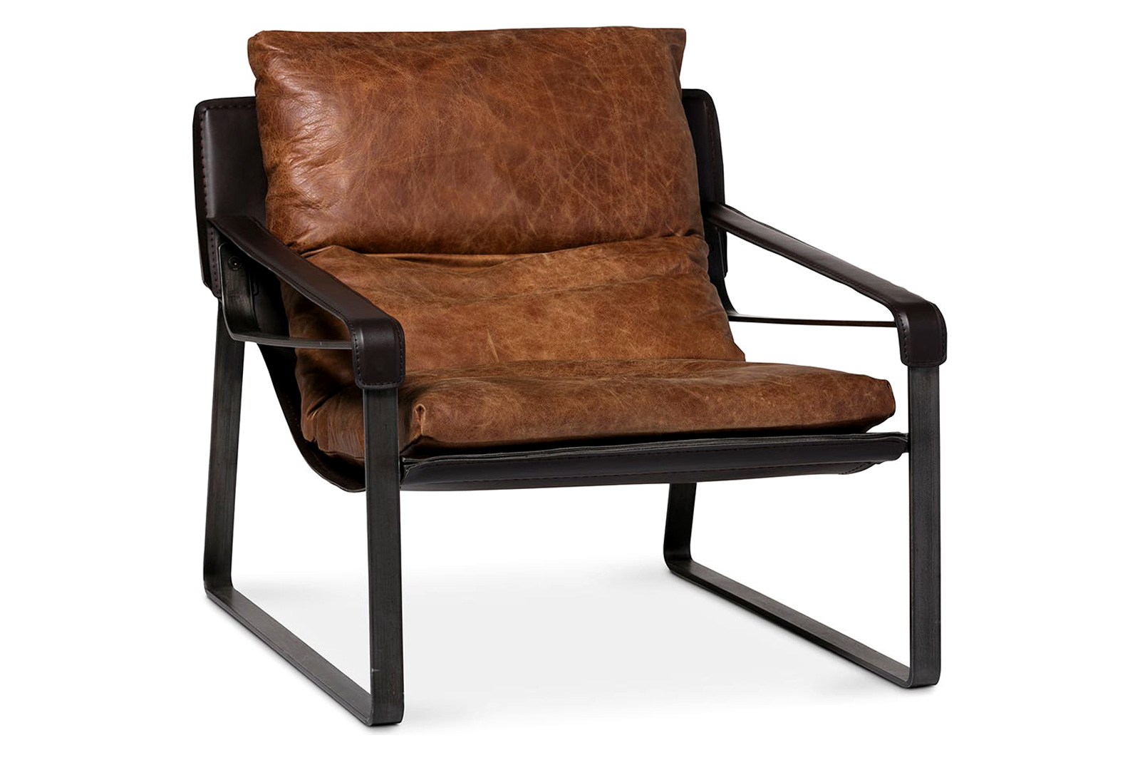 Moe's Connor Club Chair - Cappuccino