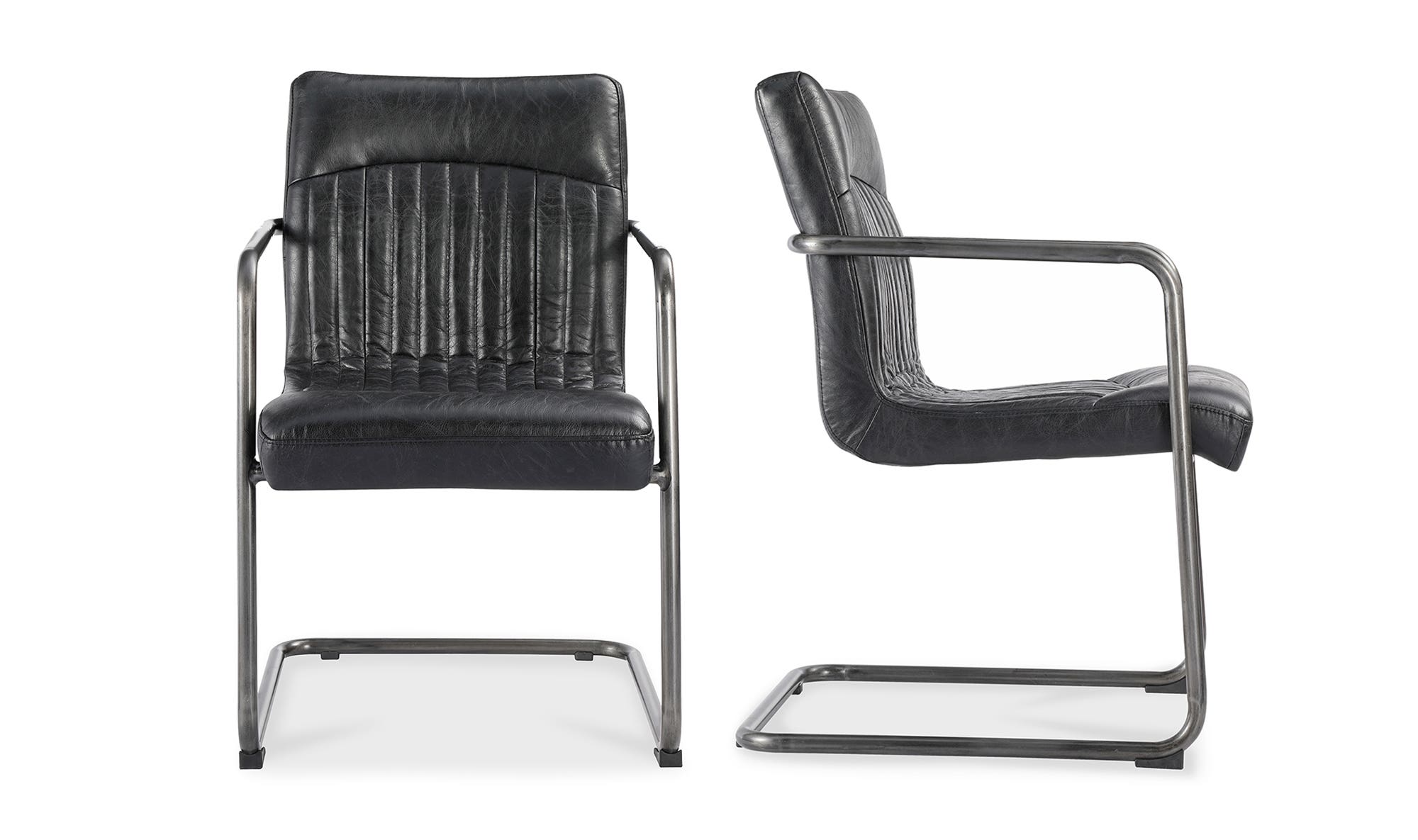 Moe's - Ansel Industrial Armchair Set of 2