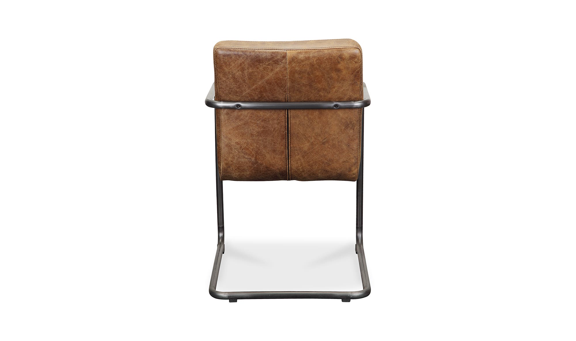 Moe's Ansel Industrial Armchair Set of 2 - Light Brown