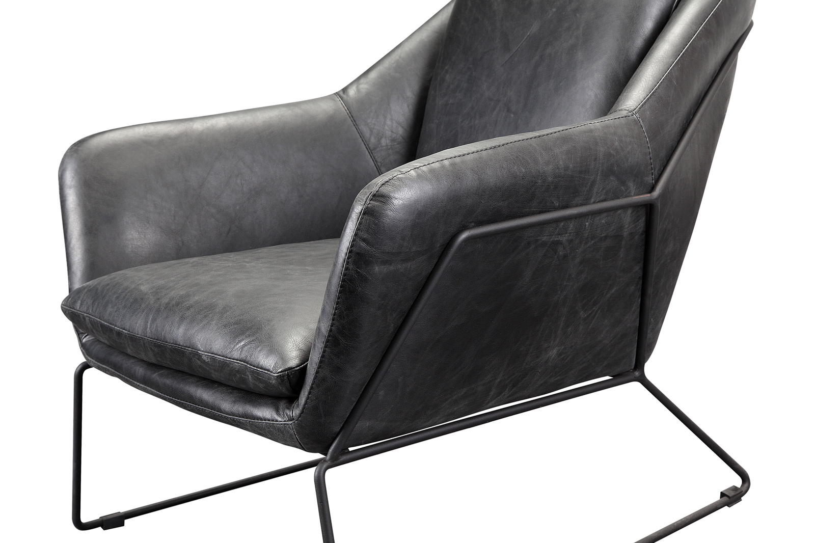 Moe's Greer Club Chair - Black