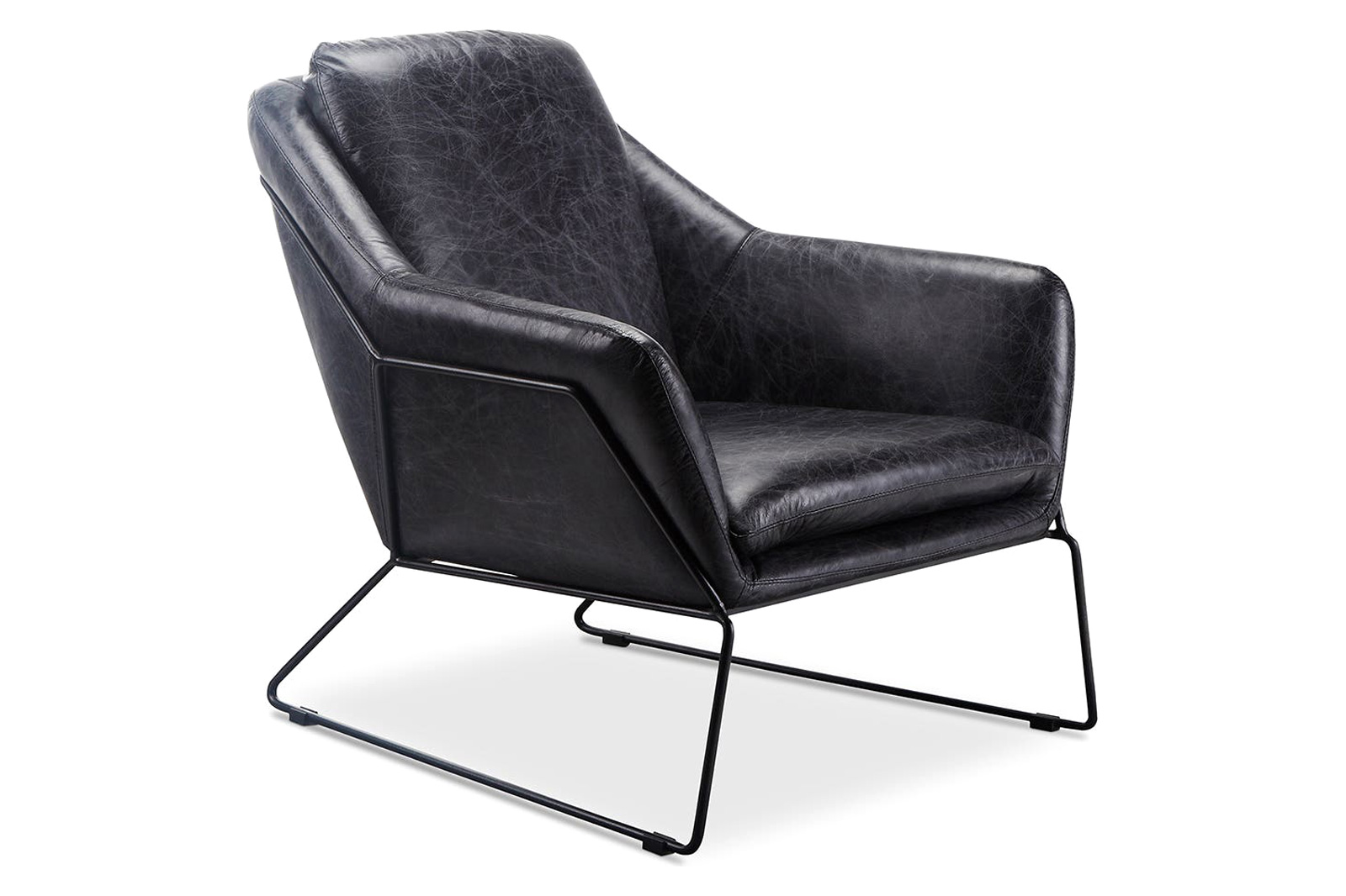 Moe's Greer Club Chair - Black