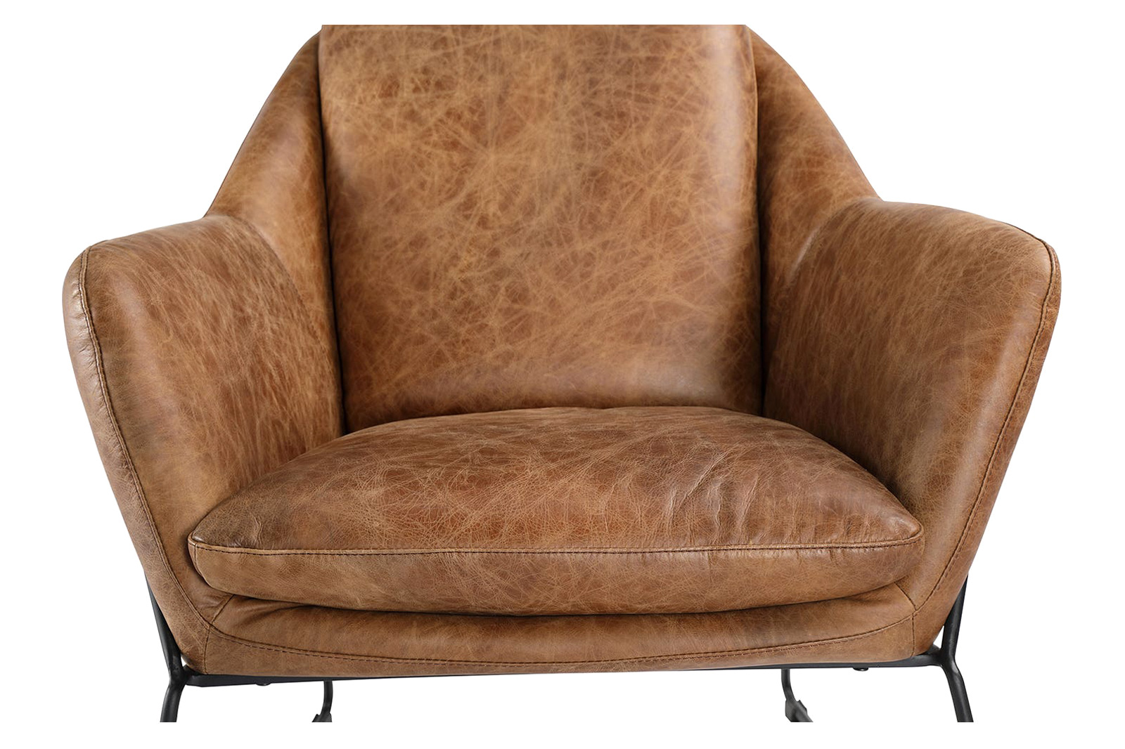 Moe's Greer Club Chair - Cappuccino