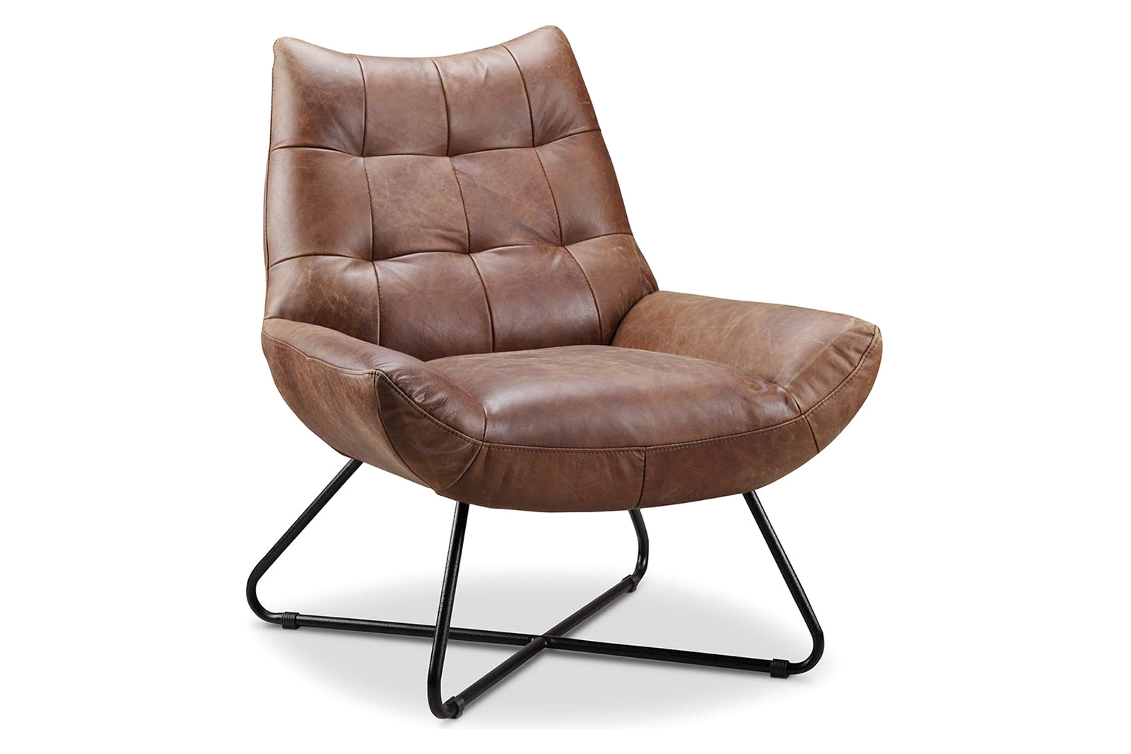 Moe's Graduate Lounge Chair - Cappuccino