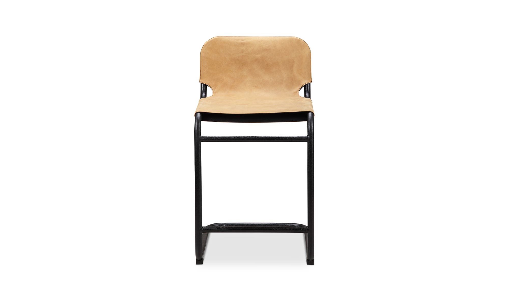 Moe's - Baker Industrial Counter Stool Set of 2 in Tan