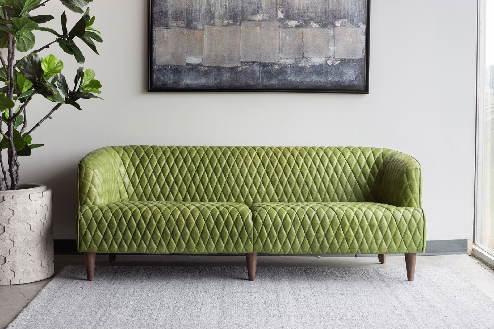 Moe's - Magdelan Sofa in Khaki