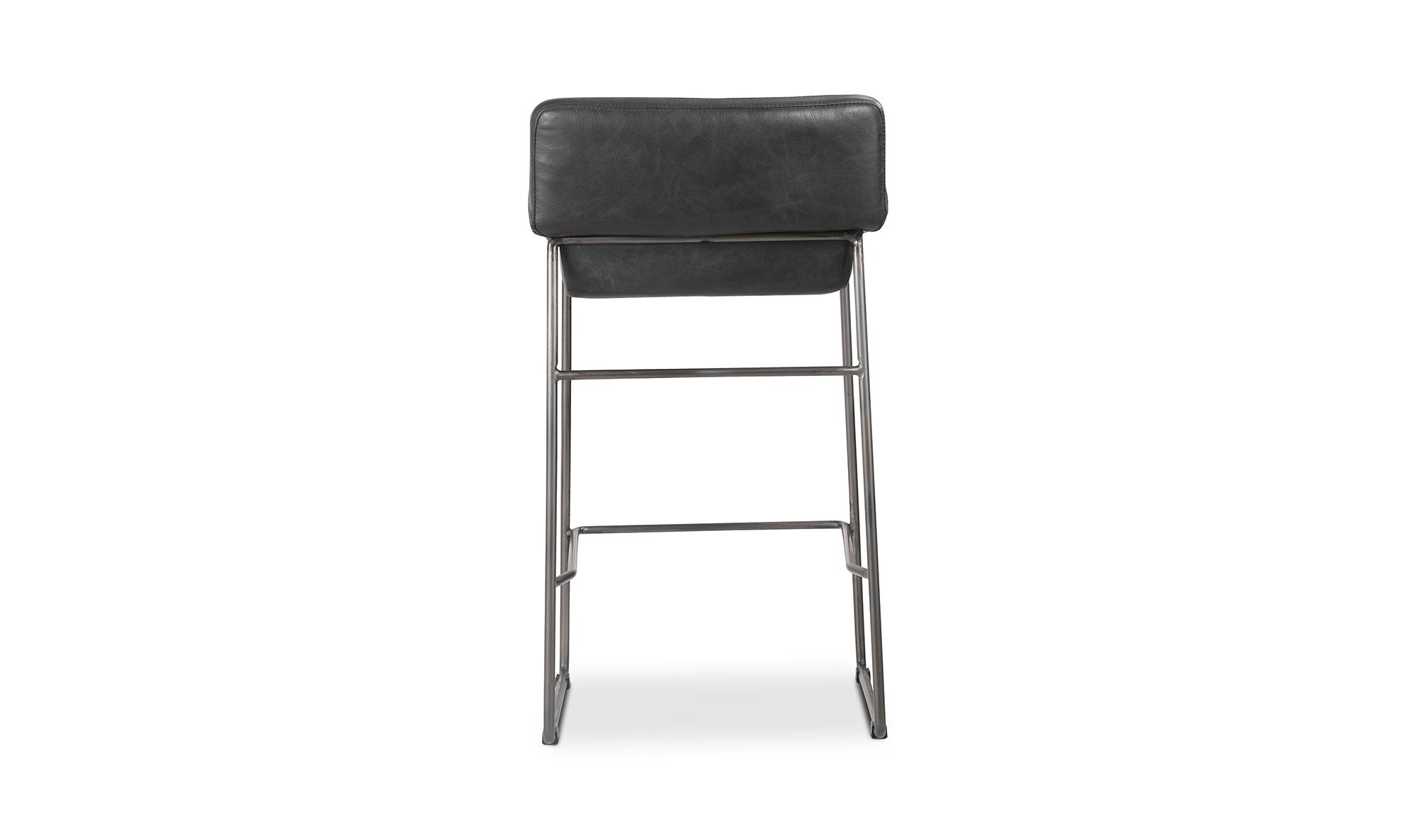 Moe's Starlet Contemporary Counter Stool Set of 2 - Black