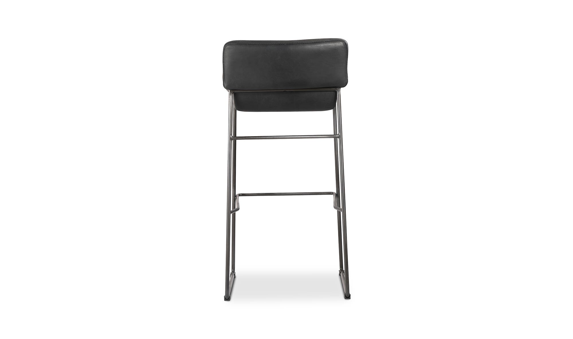 Moe's Starlet Contemporary Barstool Set of 2 - Black