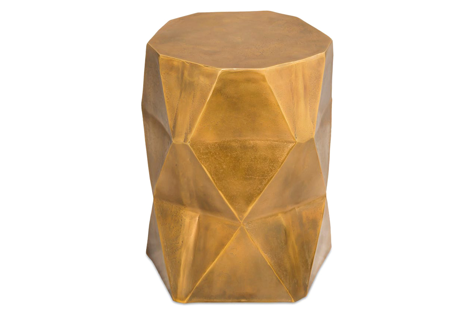 Moe's - Quintus Accent Table in Brass