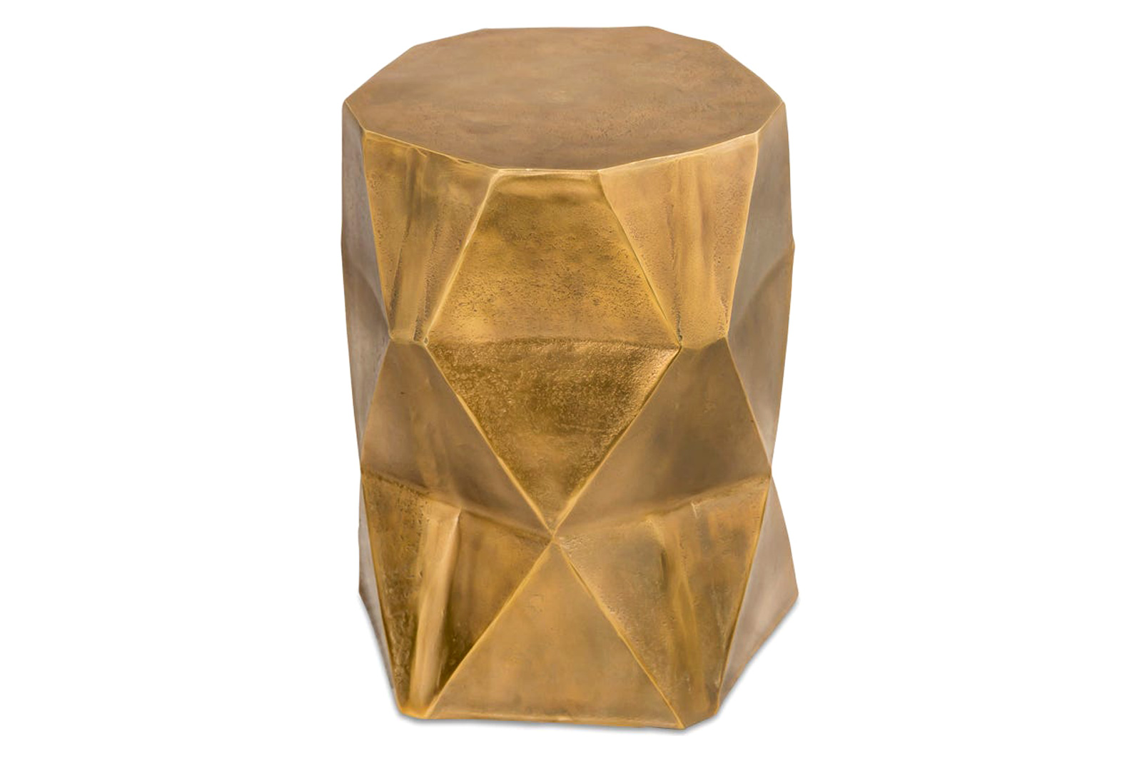 Moe's - Quintus Accent Table in Brass