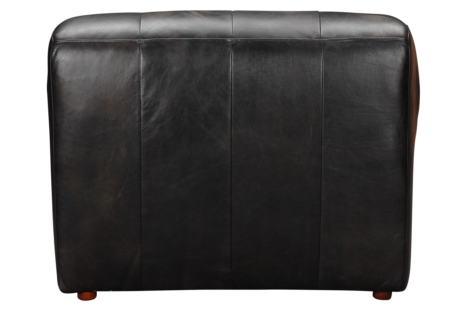 Moe's™ Ramsay Leather Slipper Chair - Antique