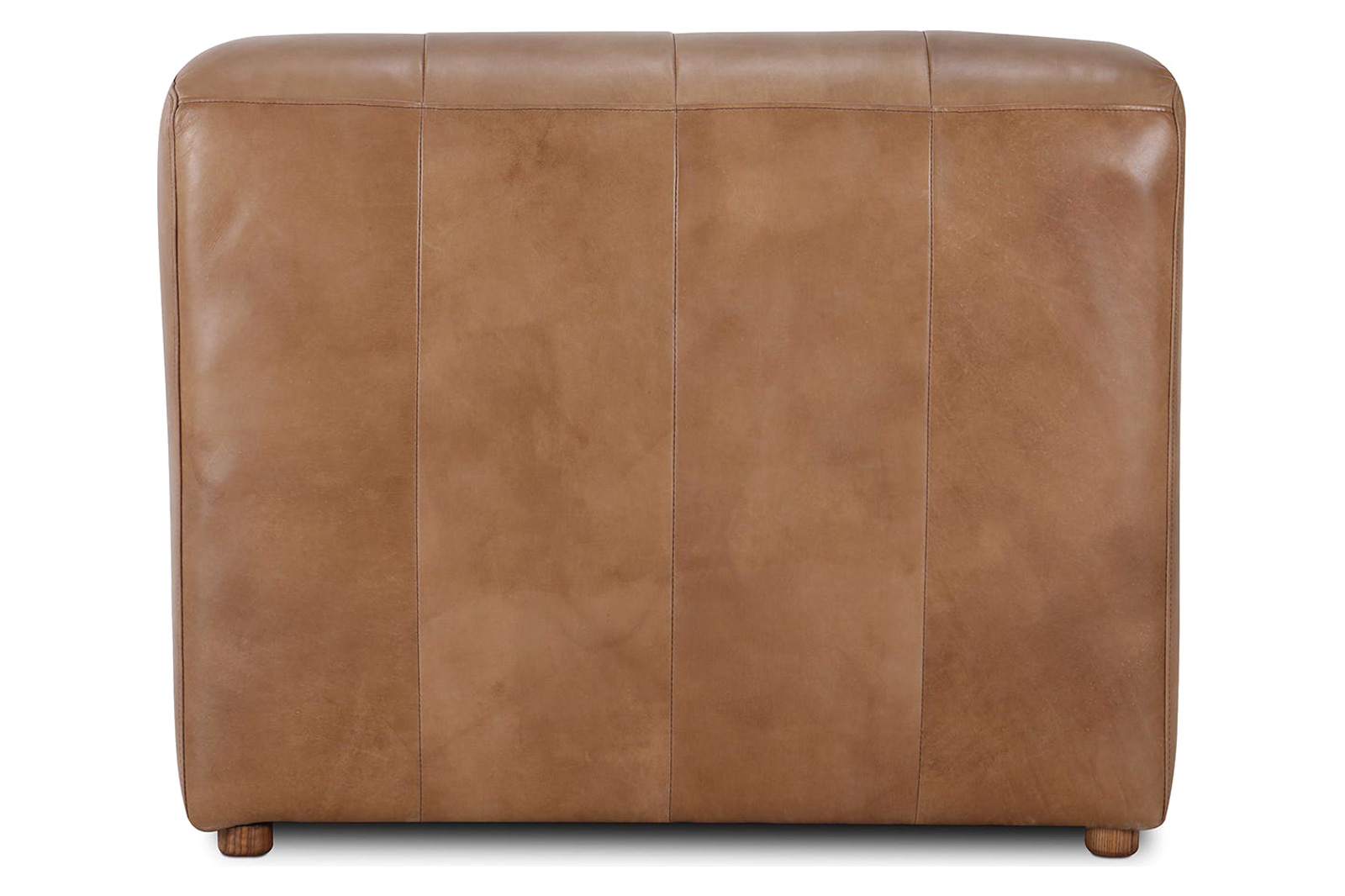 Moe's™ Ramsay Leather Chaise - Tan