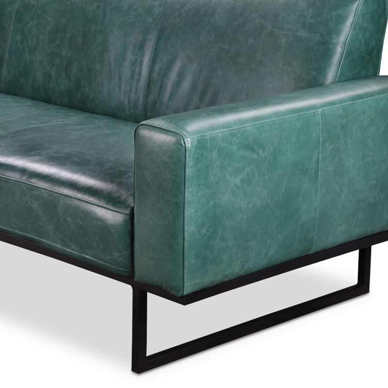 Moe's - Brock Sofa in Teal