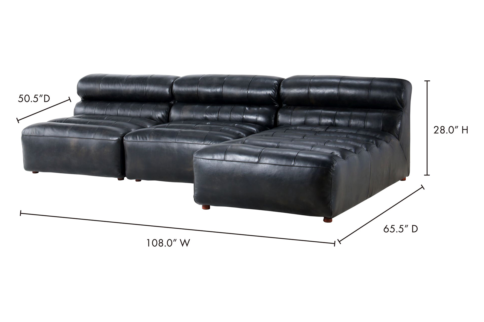 Moe's Ramsay Signature Modular Sectional - Antique