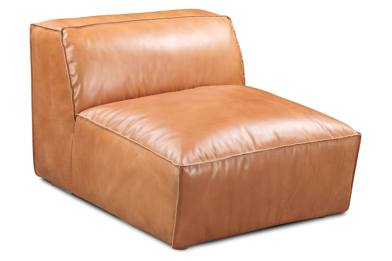 Moe's Luxe Slipper Chair - Tan