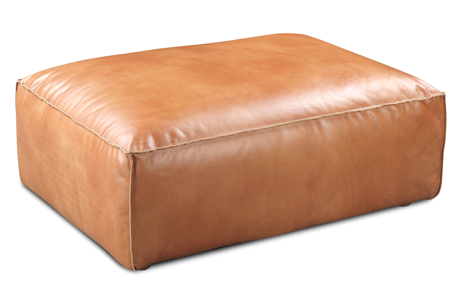 Moe's™ Luxe Ottoman - Tan