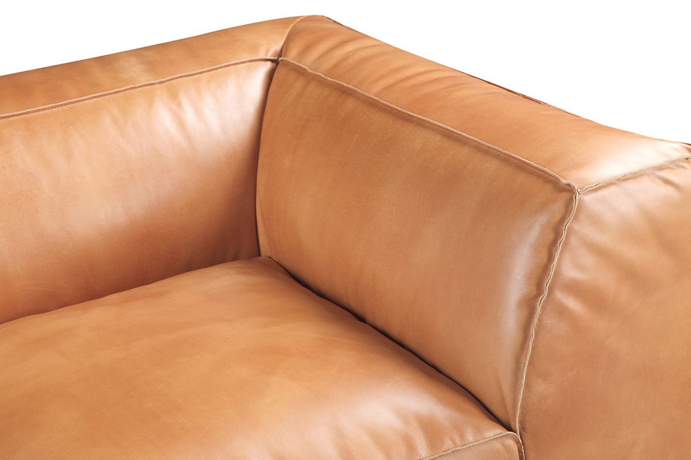 Moe's Luxe Corner Chair - Tan